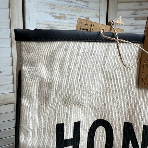 NWT SANTA BARBARA DESIGN STUDIO Hold Everything Honeymoon Vibes Canvas Tote - Picture 9 of 12